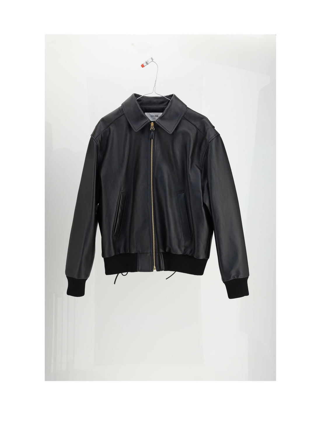 CELINE 36 blouson aviateur detail lacage