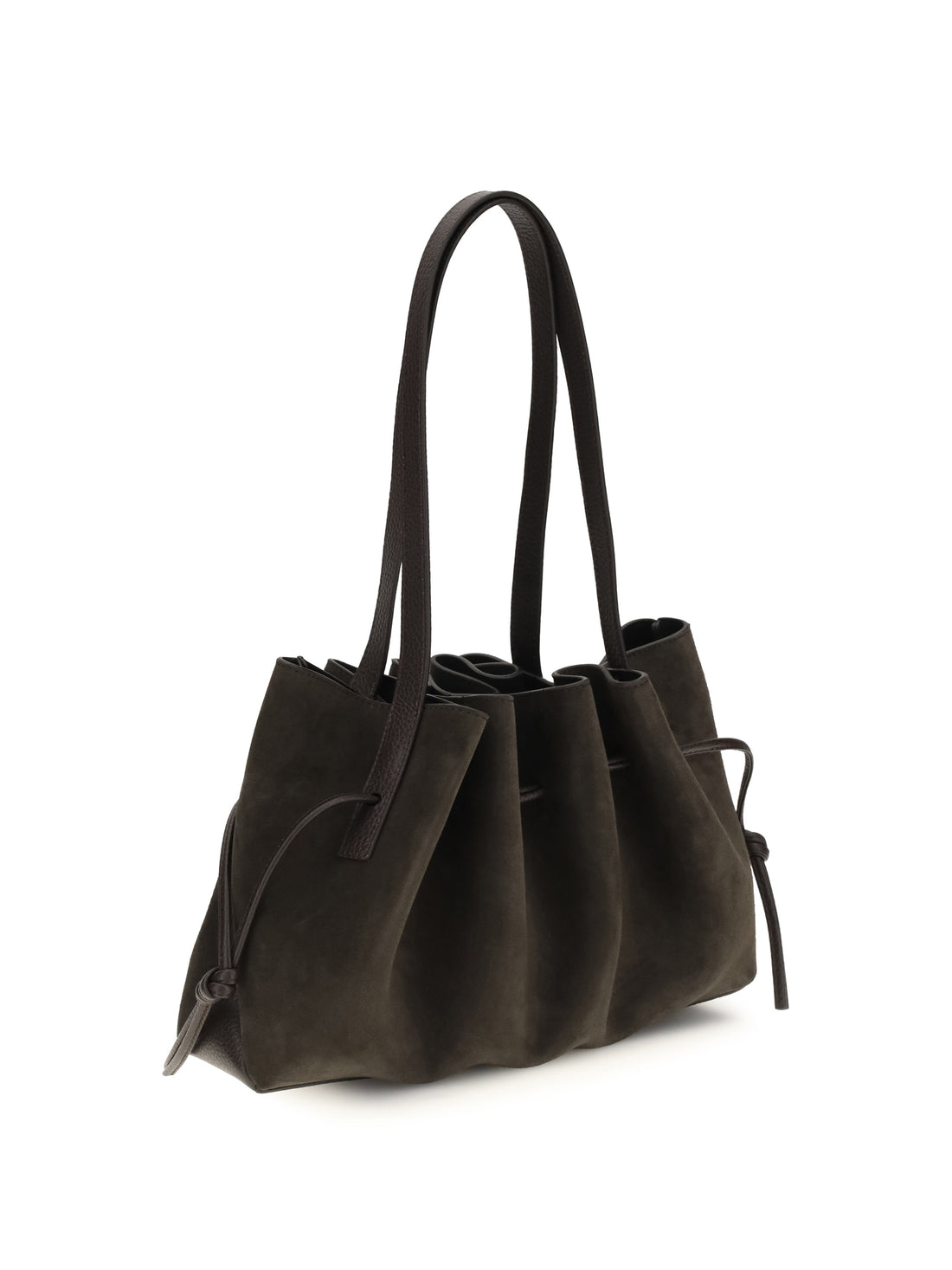 YUZEFI OS scallop shoulder bag