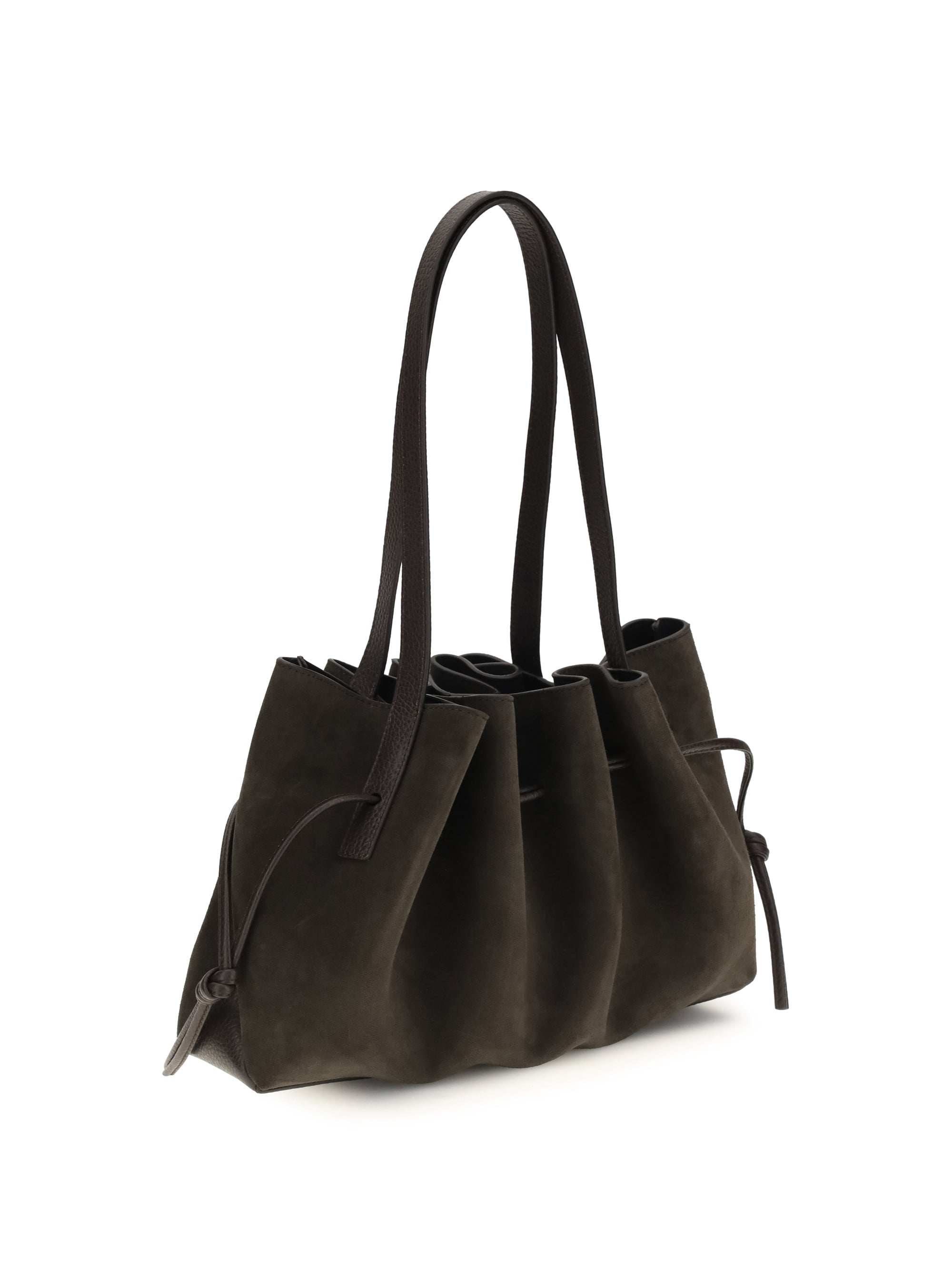 scallop shoulder bag