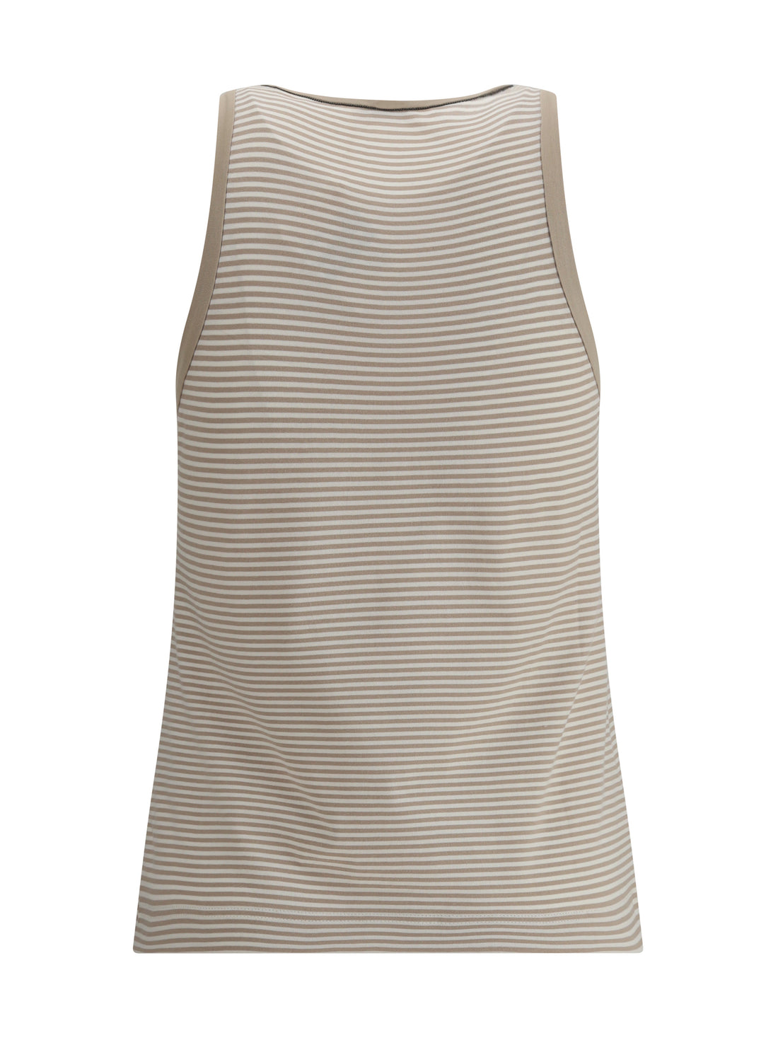 BRUNELLO CUCINELLI L striped tank top