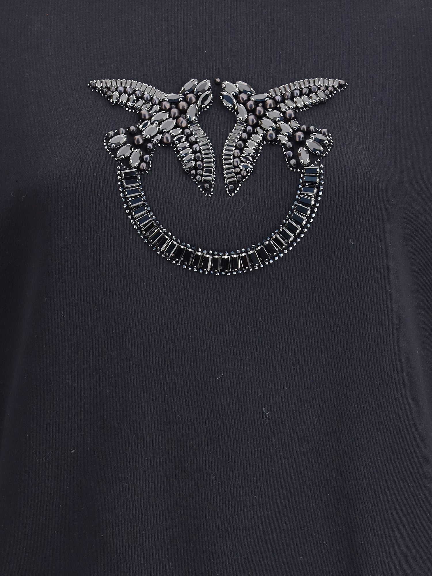 PINKO L embroidered logo sweatshirt 
