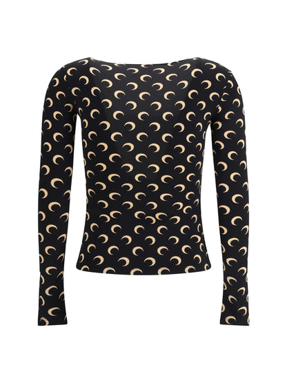 MARINE SERRE M recycled moon top