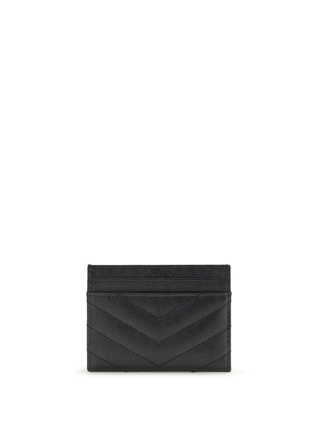 SAINT LAURENT OS leather card holder