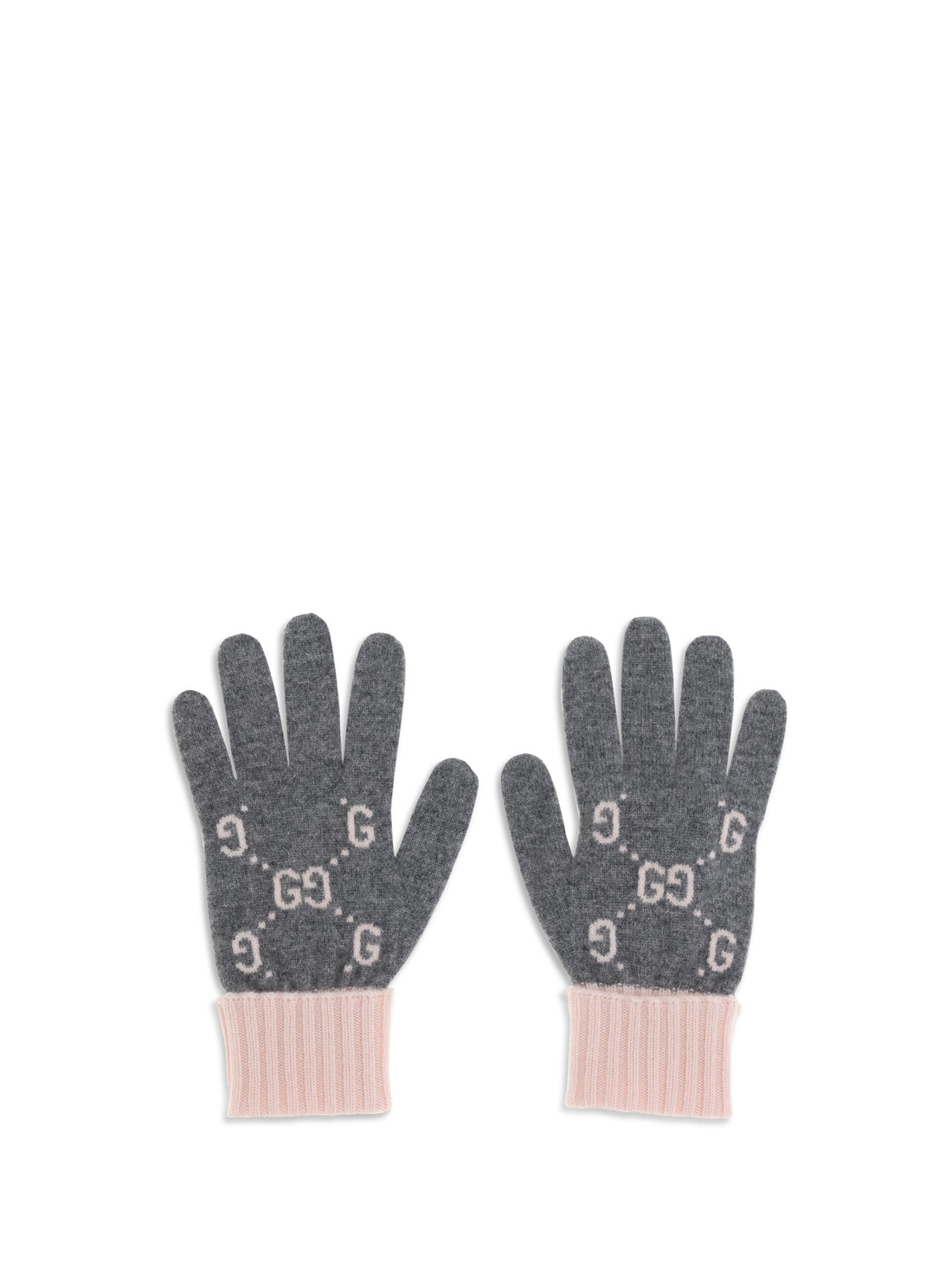 GUCCI L cashmere gg gloves