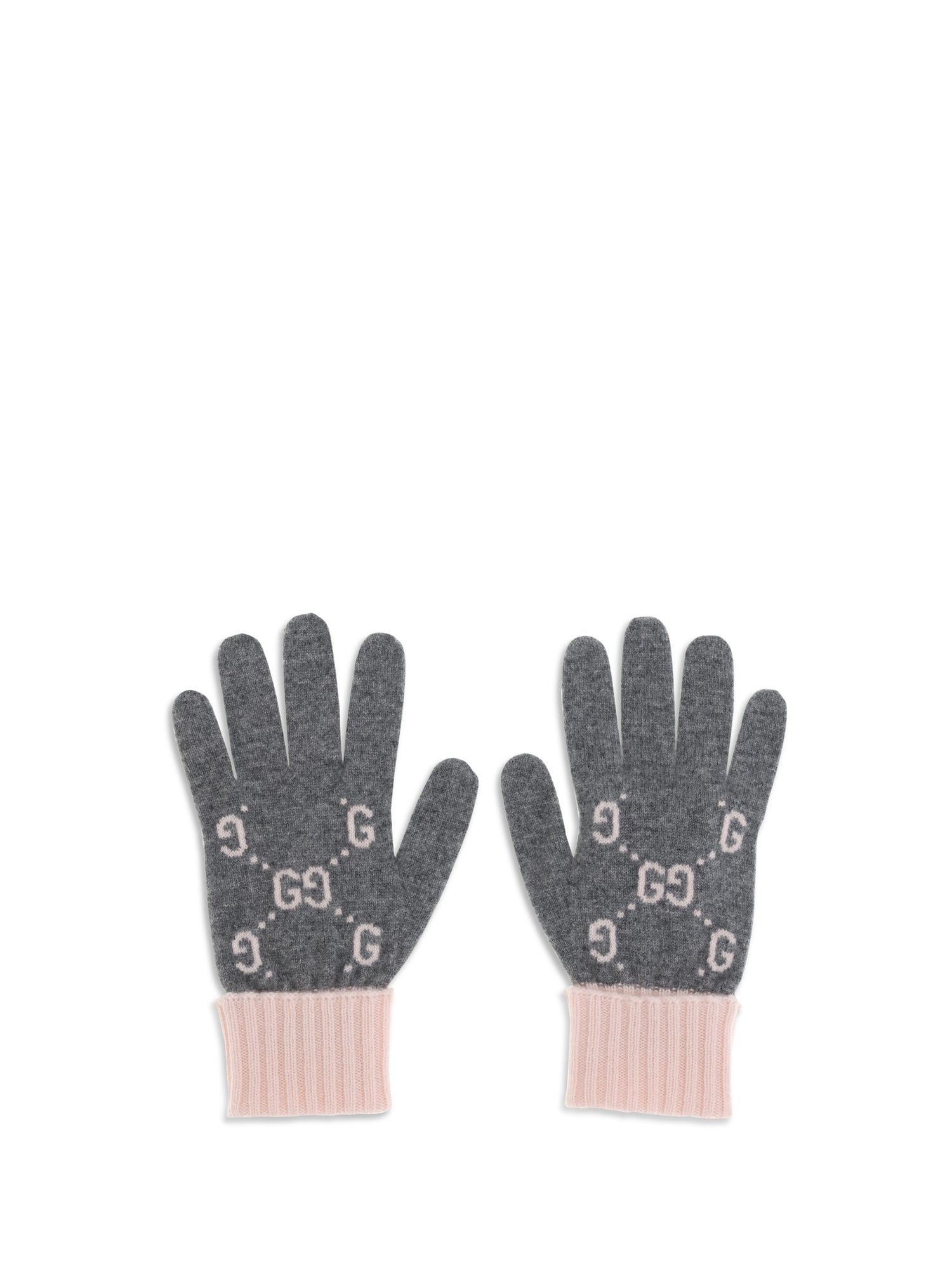GUCCI L cashmere gg gloves
