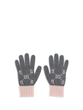 GUCCI L cashmere gg gloves