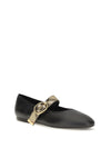 robin leather ballerinas
