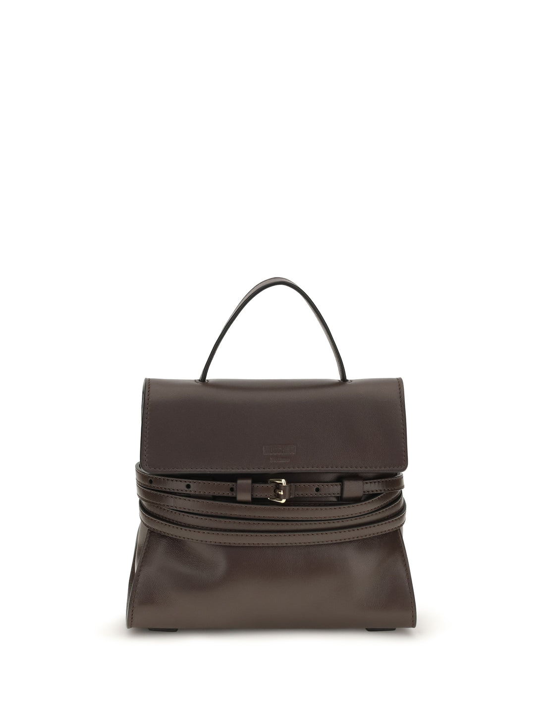 MOSCHINO OS tie me handbag
