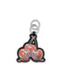GANNI OS cherry keyring