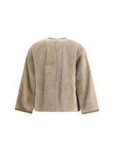 MAX MARA ATELIER 40 luana shearling cardigan