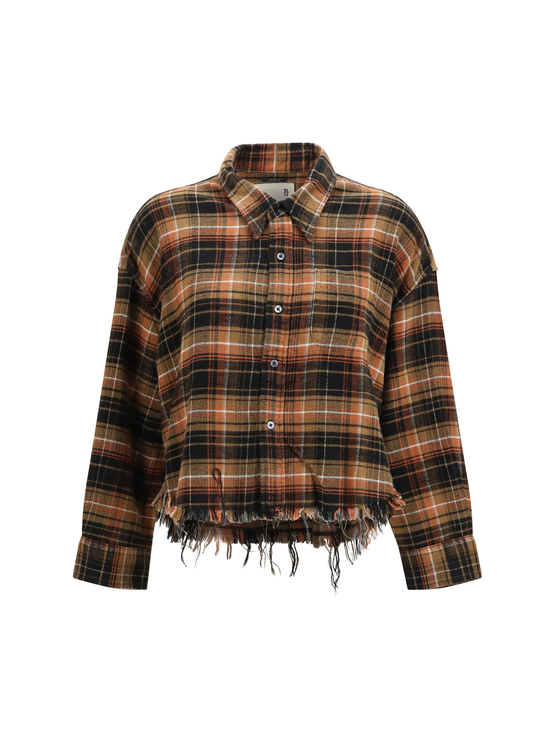 R13 M plaid shirt