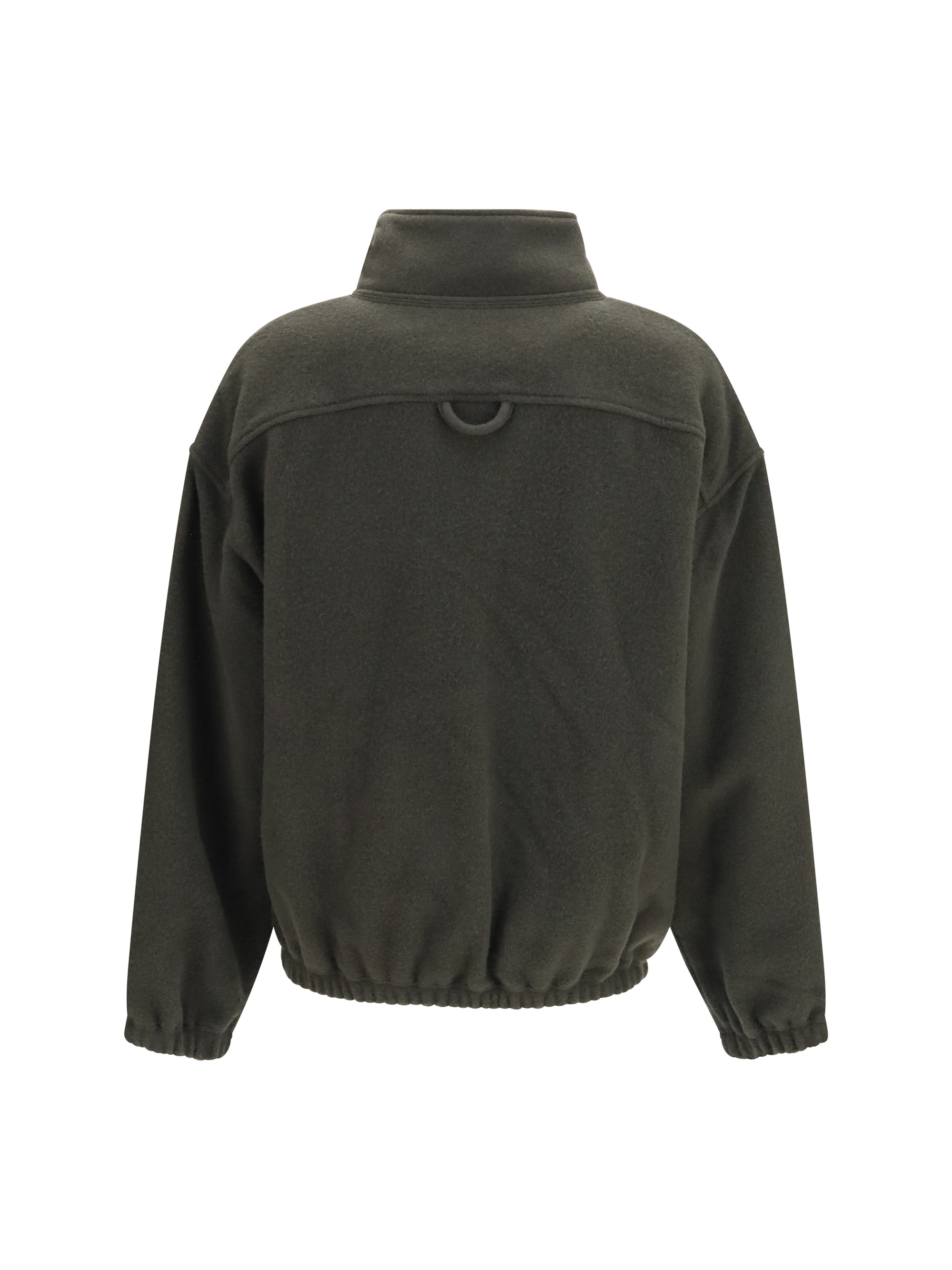 polar high-neck zip jacket