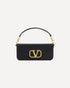 Valentino Garavani The Locò Leather Shoulder Bag Black