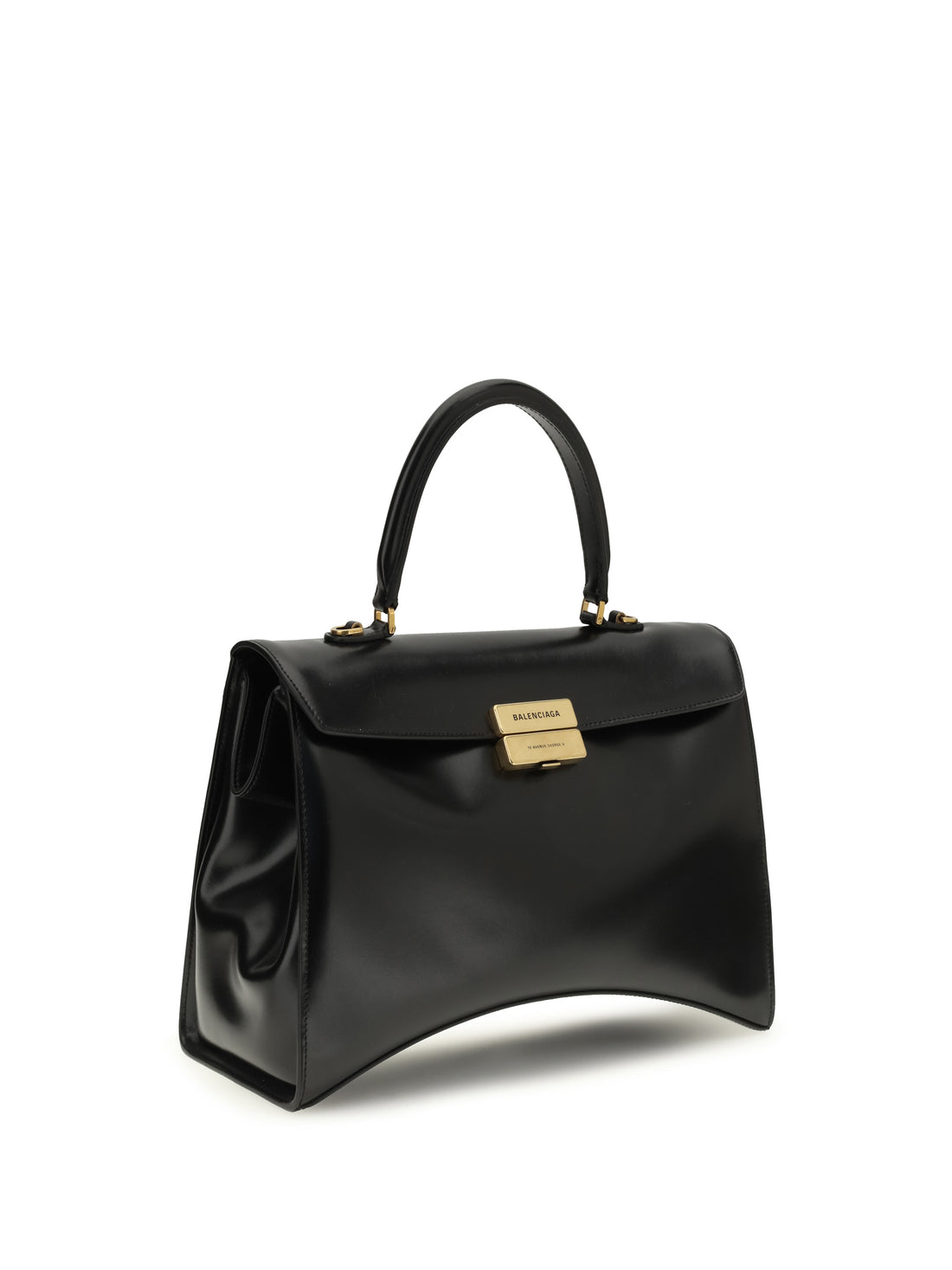 BALENCIAGA OS medium hourglass avenue top handle bag
