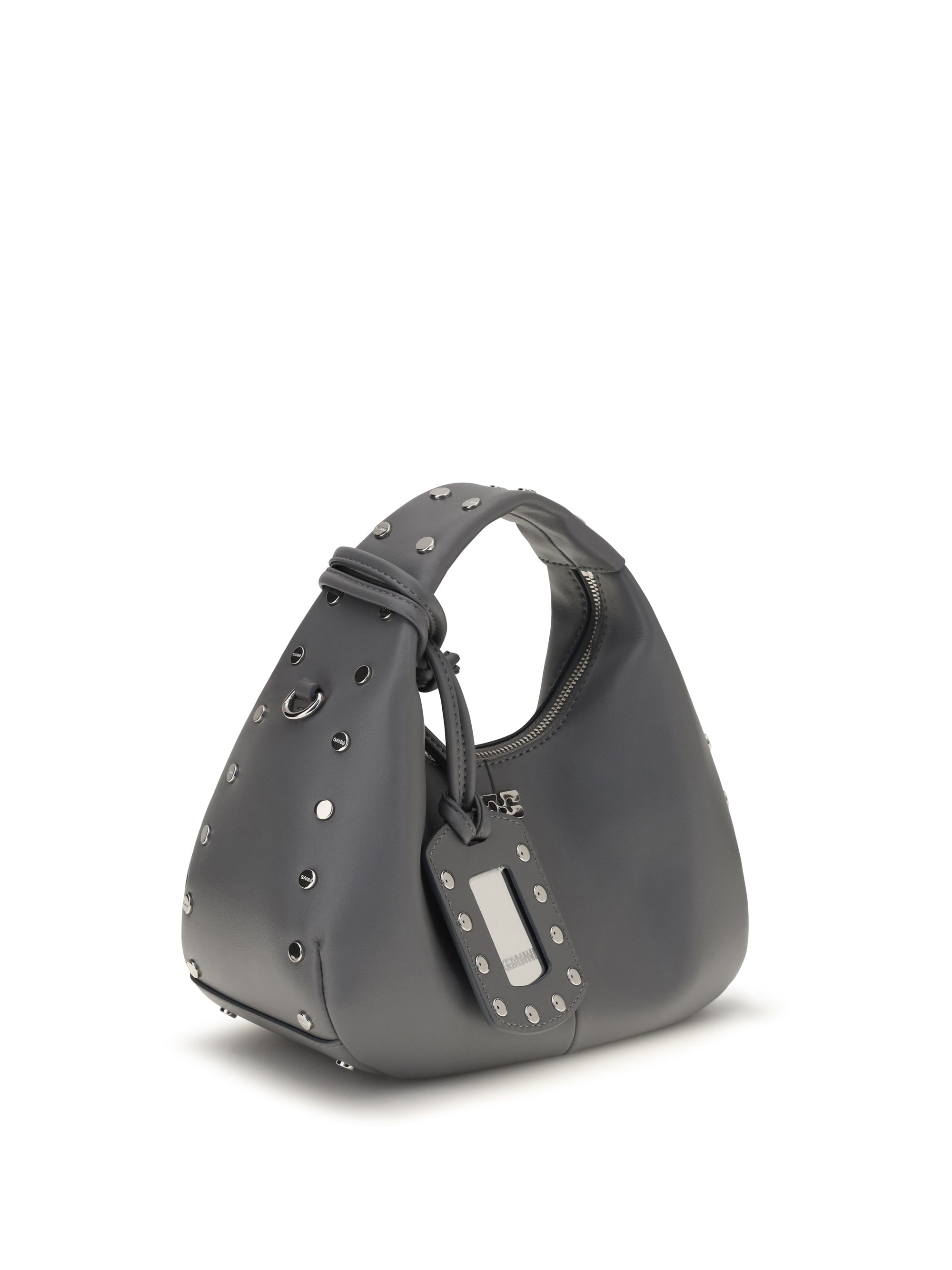 mini studded hobo handbag