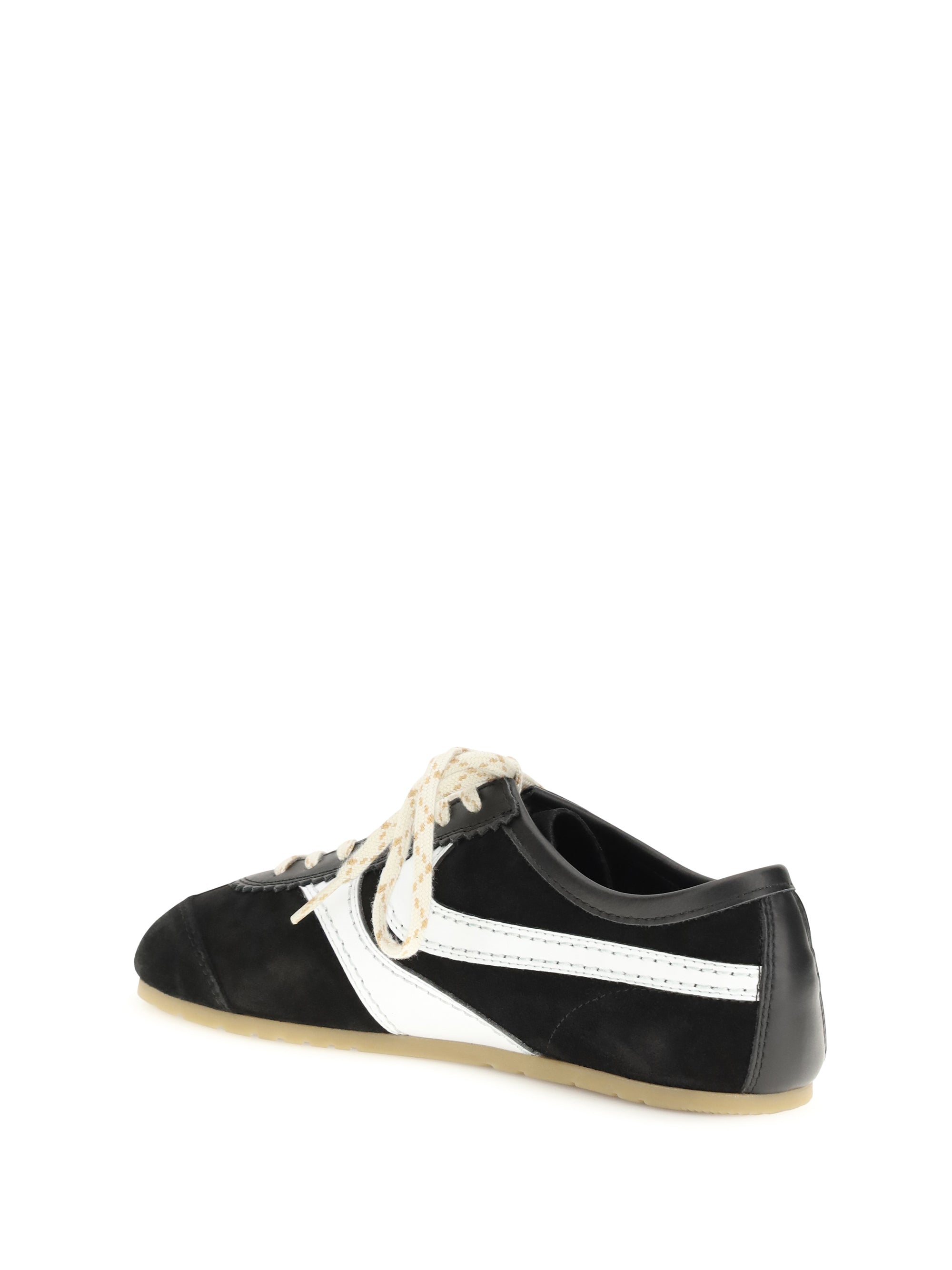 DRIES VAN NOTEN 36 suede sneakers