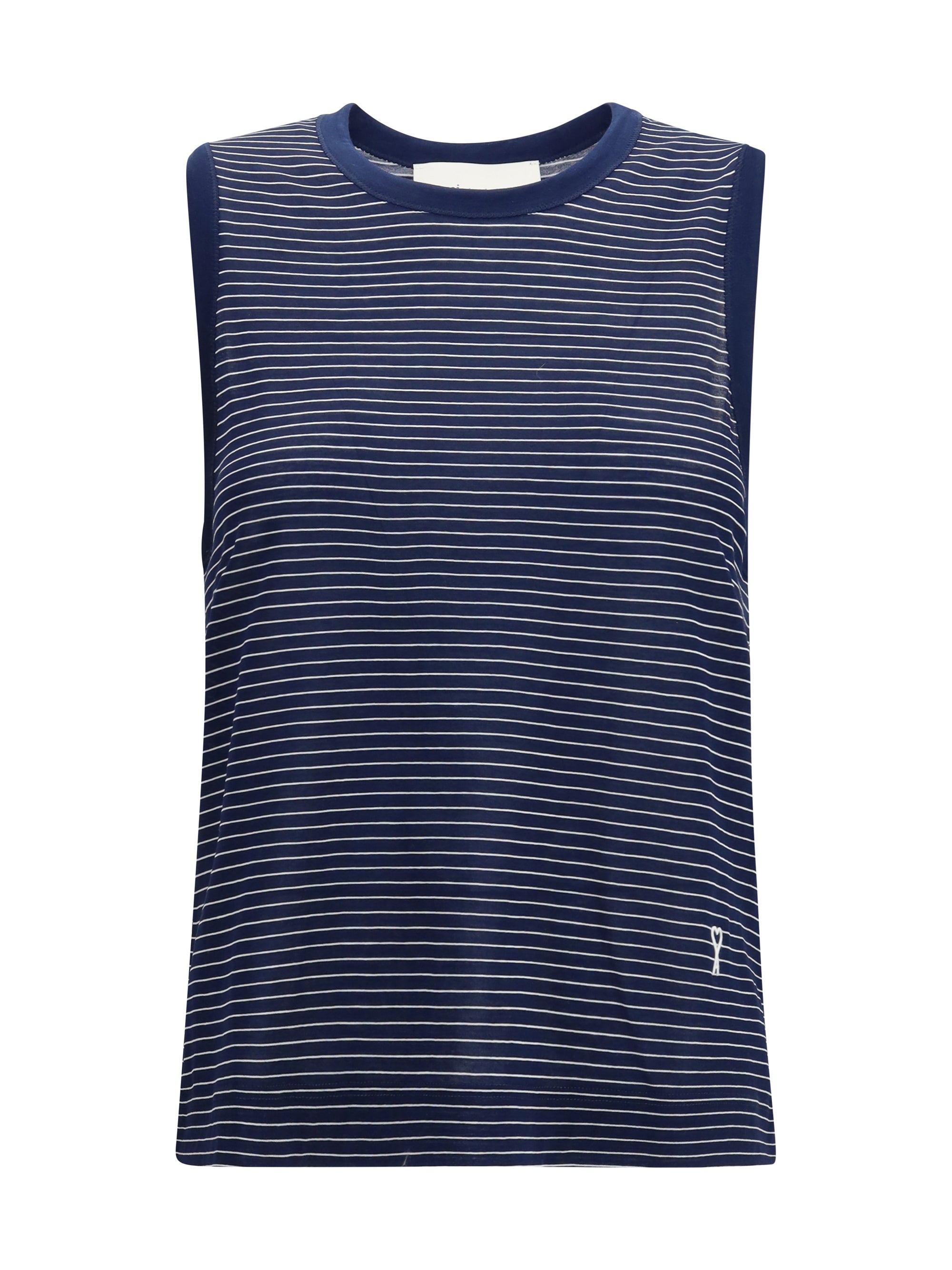 striped cotton tank top