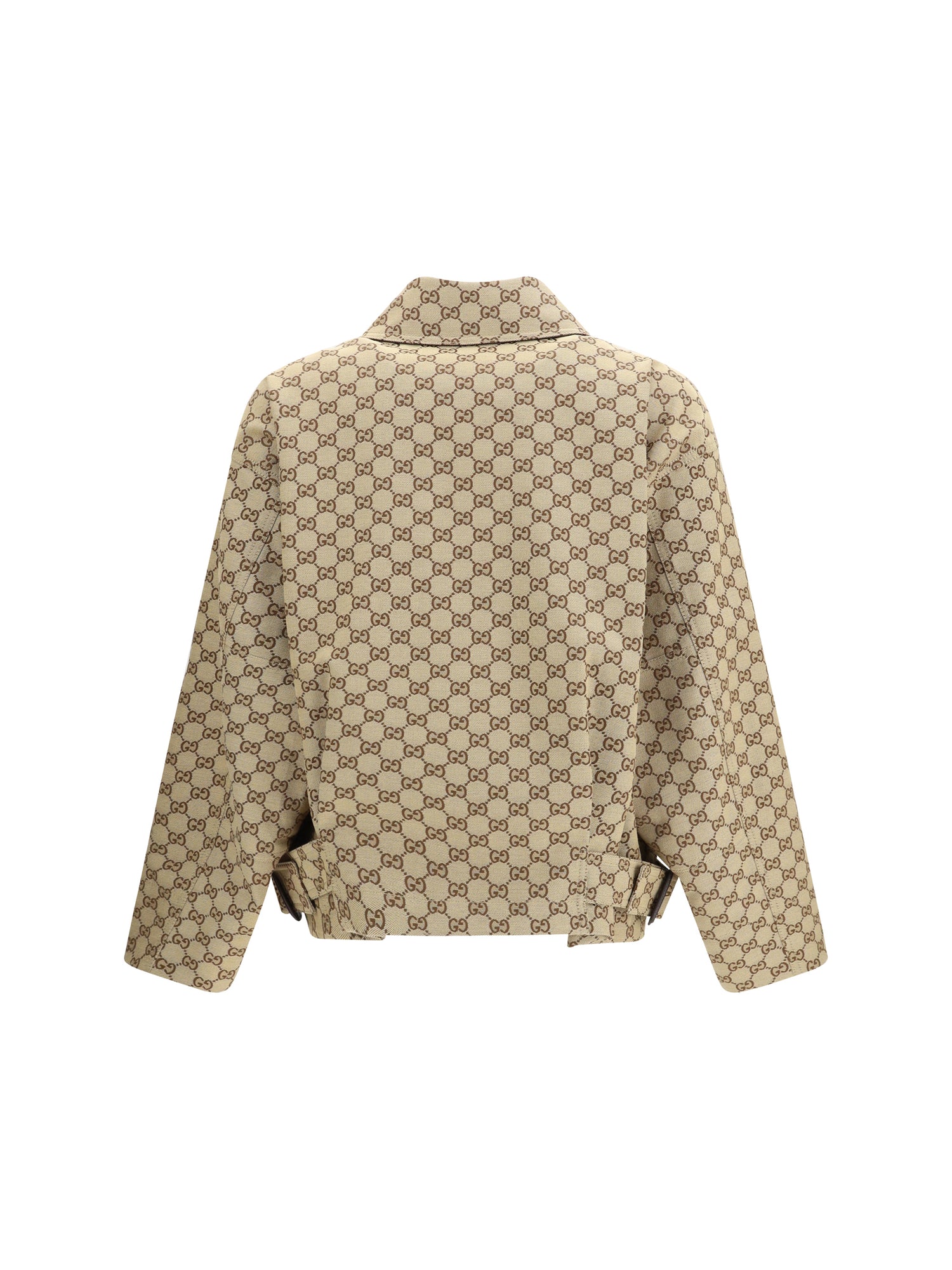 GUCCI 40 gg canvas bomber jacket