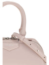 antigona east-west mini leather box handbag