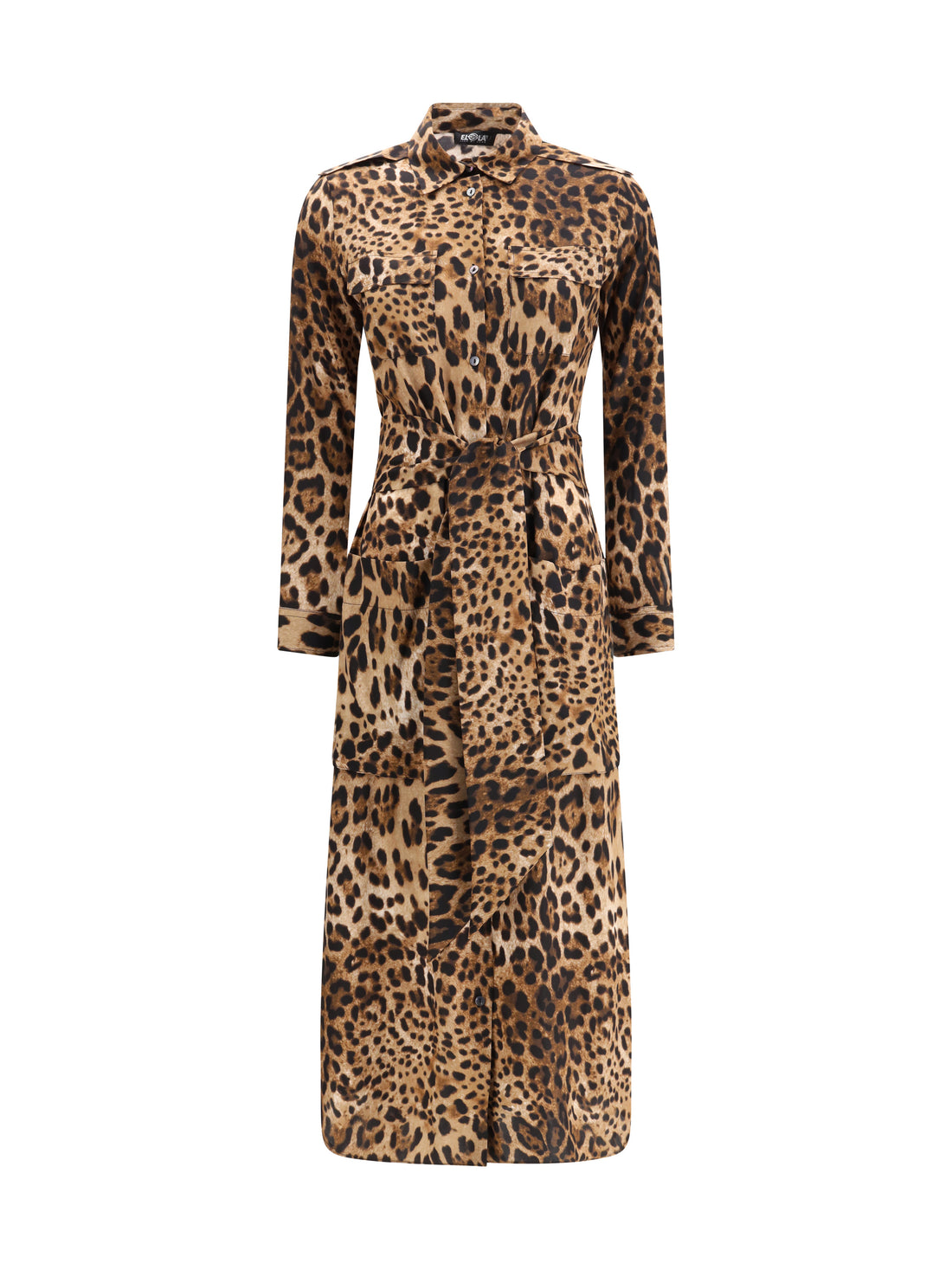 ELLA 40 patterned silk dress