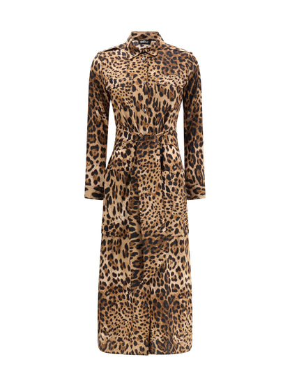 ELLA 40 patterned silk dress