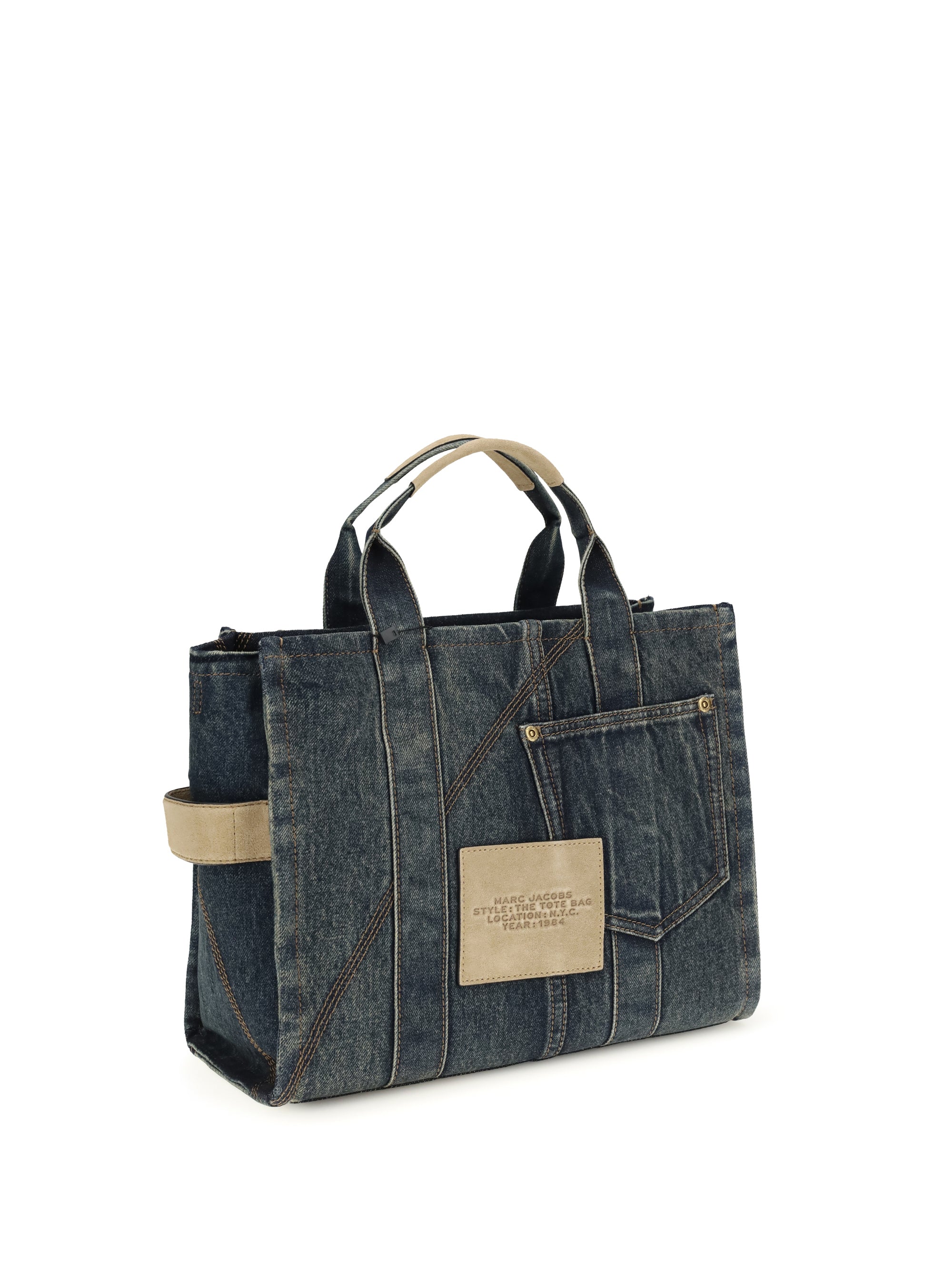 borsa tote denim medium carg