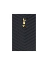 SAINT LAURENT OS leather pouch