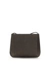 loge brushed leather crossbody bag