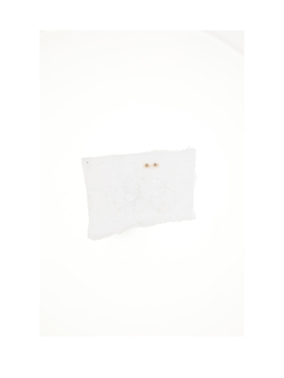 DIOR OS clair d lune stud earrings