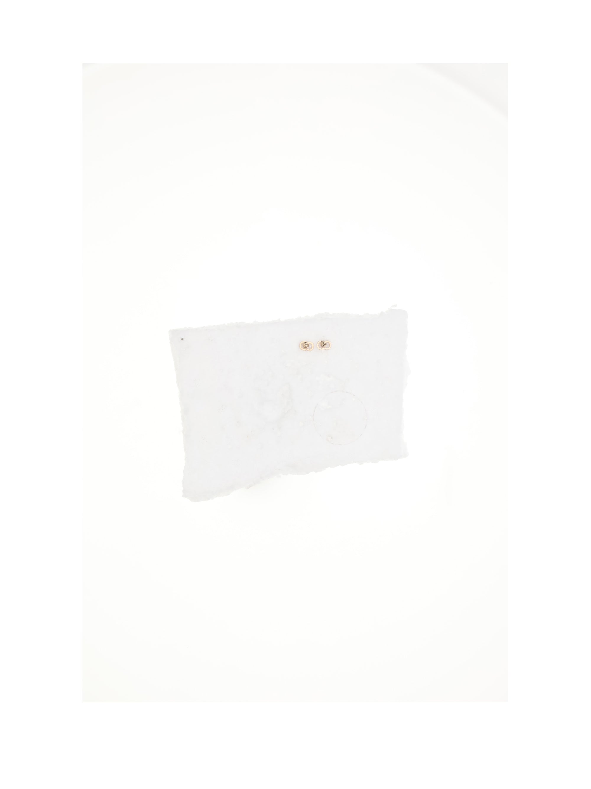 DIOR OS clair d lune stud earrings