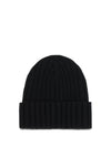 wool beanie with logo