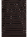 shimmering striped one-piece swimsuit