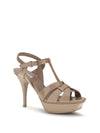 tribute patent leather sandals