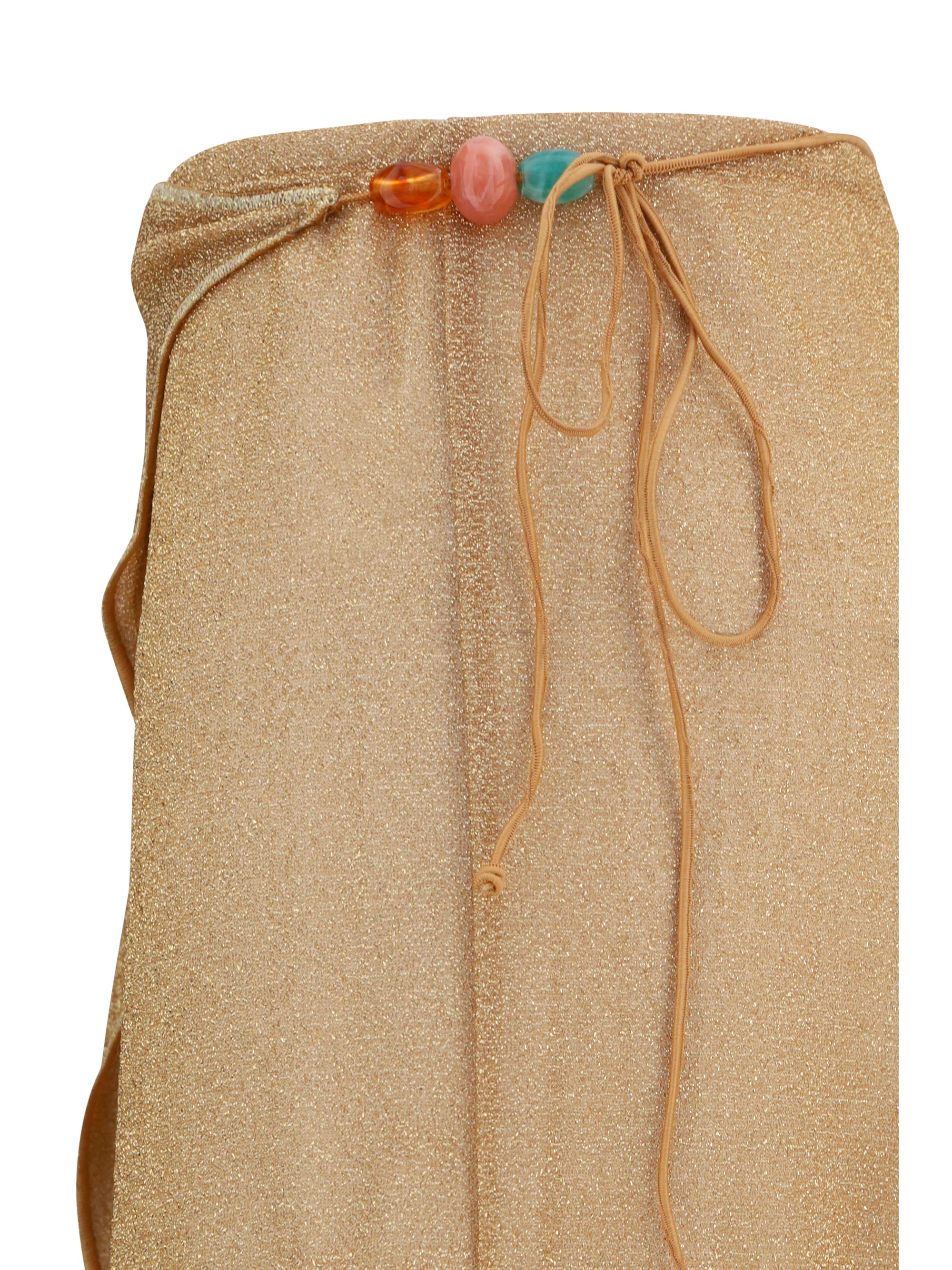 lumière wide-leg pareo pants