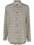 Fendi Printed Silk Shirt