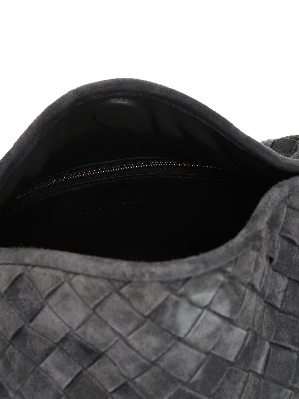 Small Hop Suede Leather Shoulder Bag