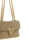 the shoulder bag pinko love bag puff in soft nappa leather stands out for the vo
