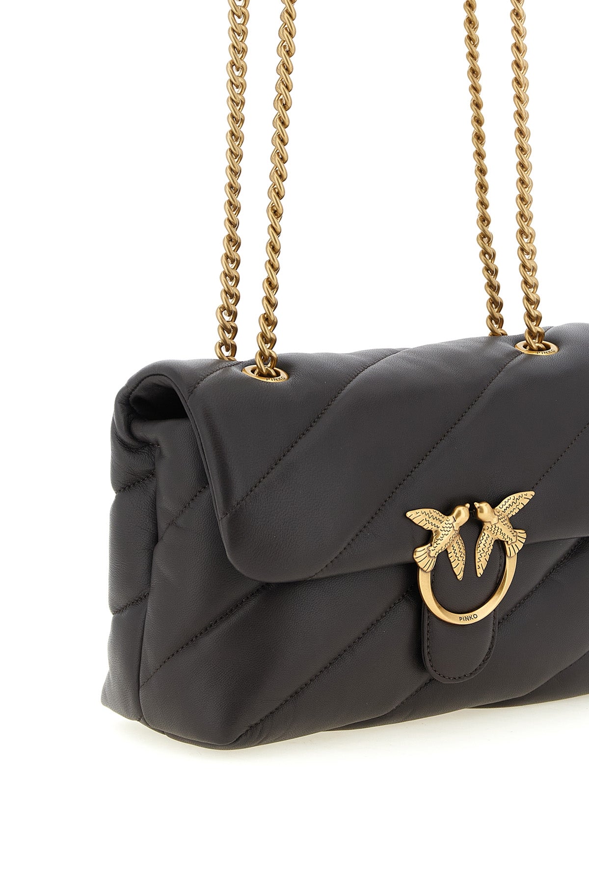 the shoulder bag pinko classic love bag puff is distinguished by a voluminous si