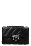 classic love puff crossbody bag in nappa leather