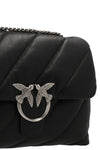 classic love puff crossbody bag in nappa leather
