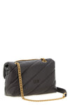 the pinko love puff small shoulder bag defines a structured aesthetic through so