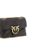 the pinko love puff small shoulder bag defines a structured aesthetic through so