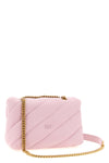mini love puff nappa crossbody bag