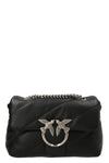 mini love puff crossbody bag in nappa leather