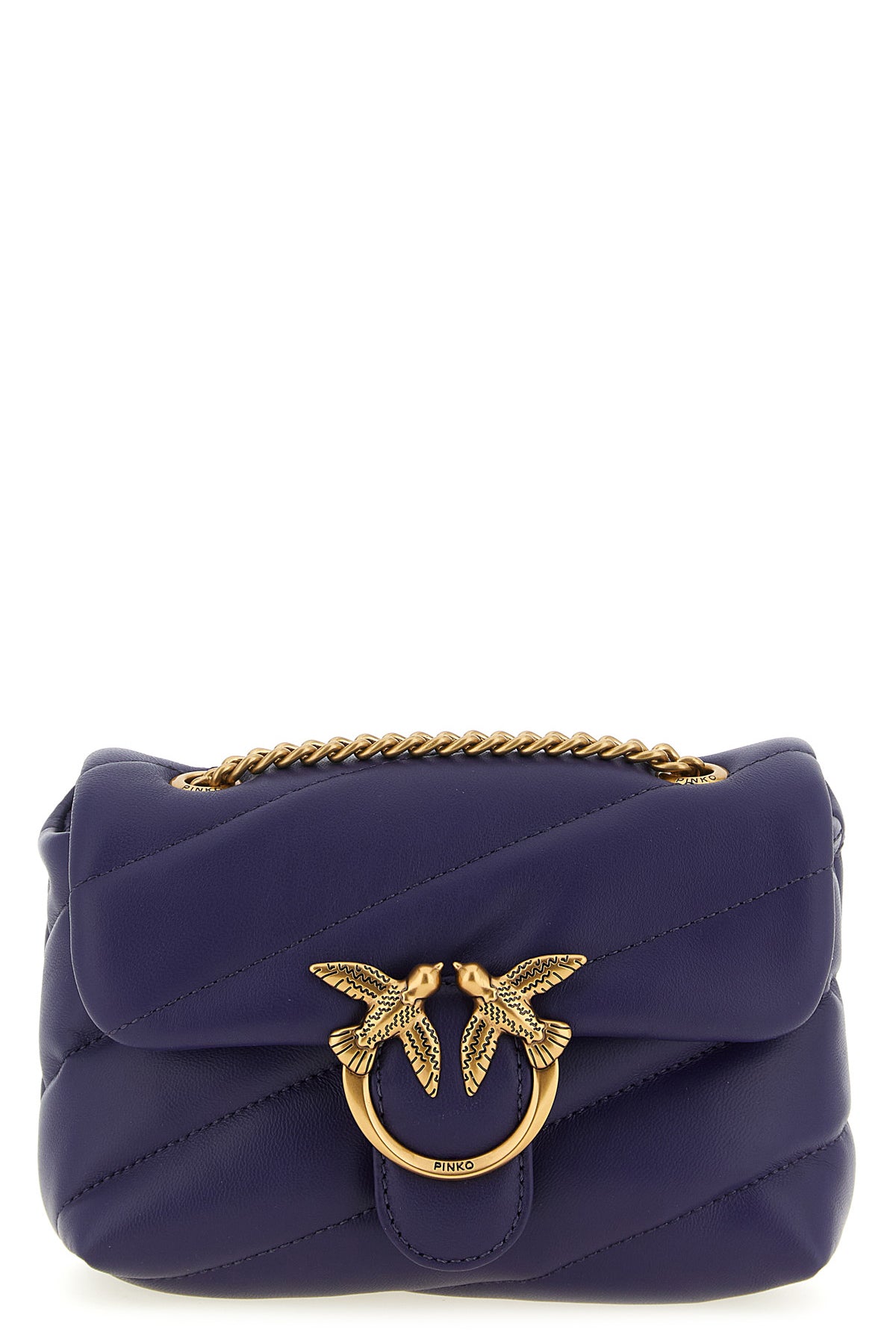 baby love puff crossbody bag in nappa leather