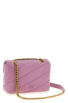 love puff baby matelassé leather crossbody bag