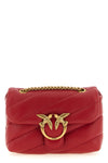 the baby love puff pinko shoulder strap stands out for its construction in sof