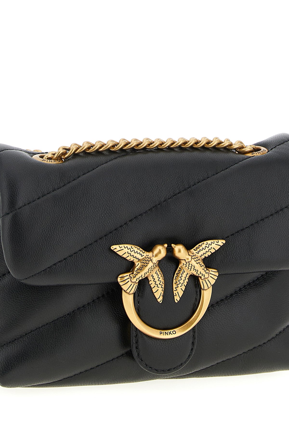 baby love puff crossbody bag in nappa leather