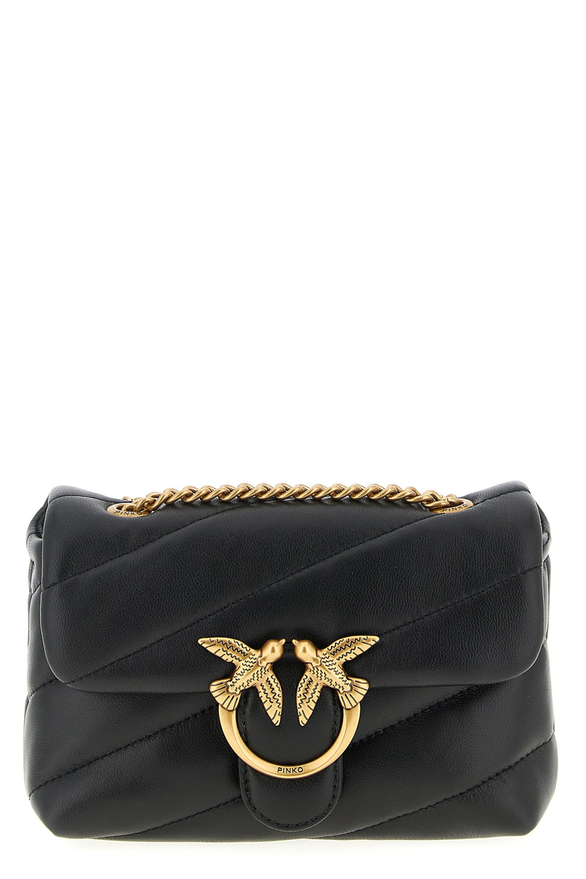 baby love puff crossbody bag in nappa leather