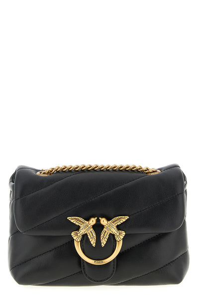 baby love puff crossbody bag in nappa leather